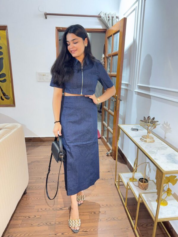 Denim skirt set - Image 5