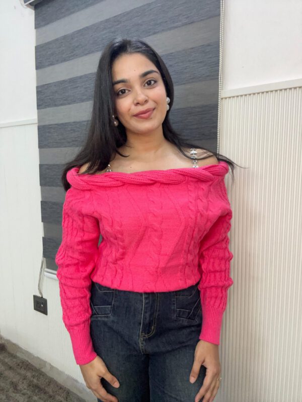 Gera knitting embellished top - Image 5