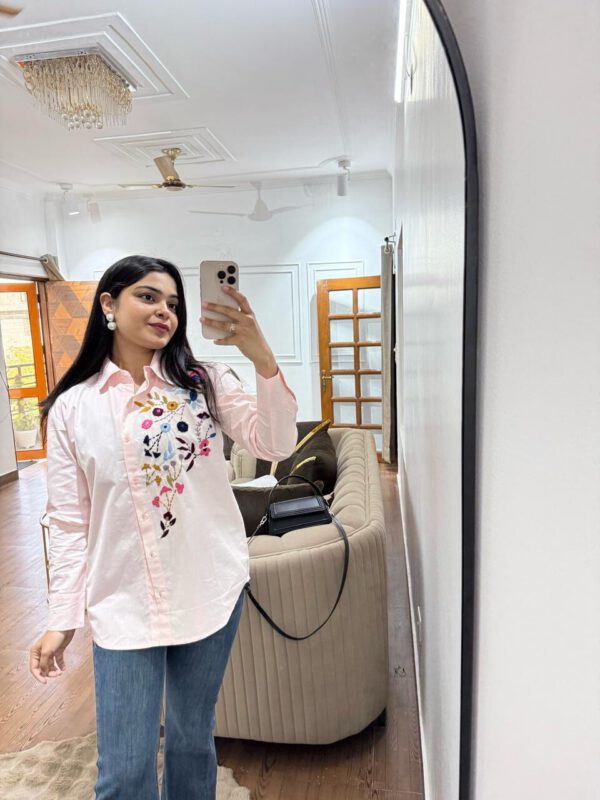 Floret embroidered shirt - Image 2