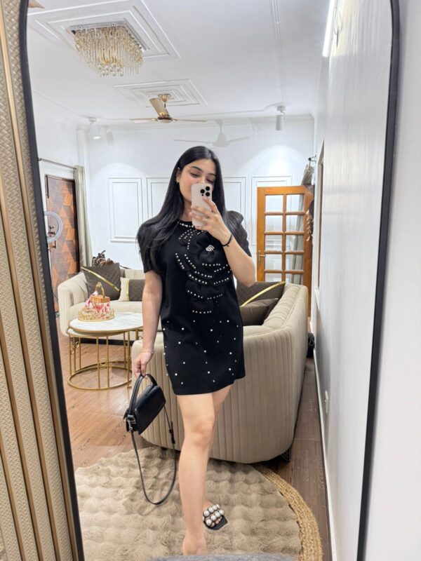 Embellished tshirt dress