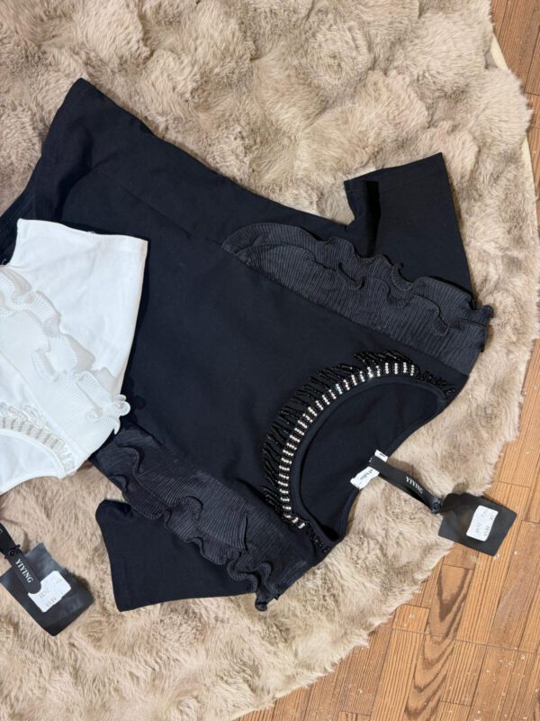 Ruffle embellished top - Image 4