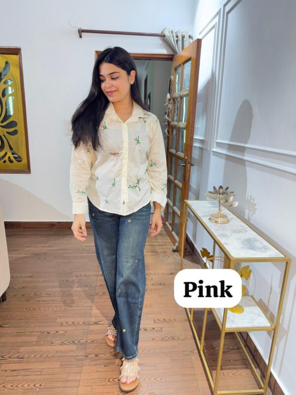 Amelia embroidered shirt - Image 4
