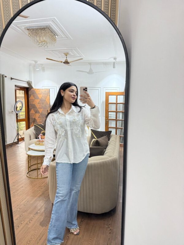 Nivi embroidered shirt - Image 8