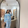 Mia imported embroidered coord set