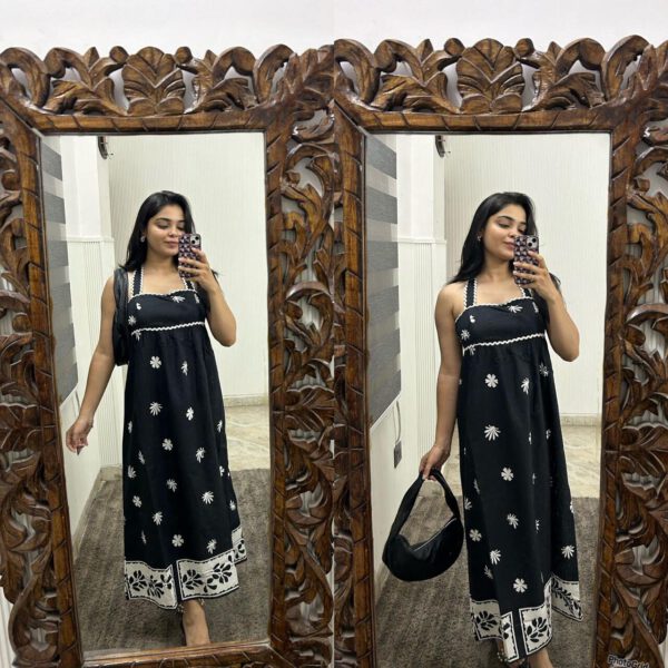 Embroidered dress