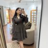 Embroidered tiered dress - Image 2
