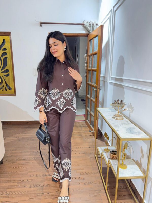Maya cutwork cotton coord - Image 6