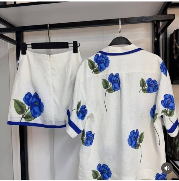Cotton skirt set - Image 3