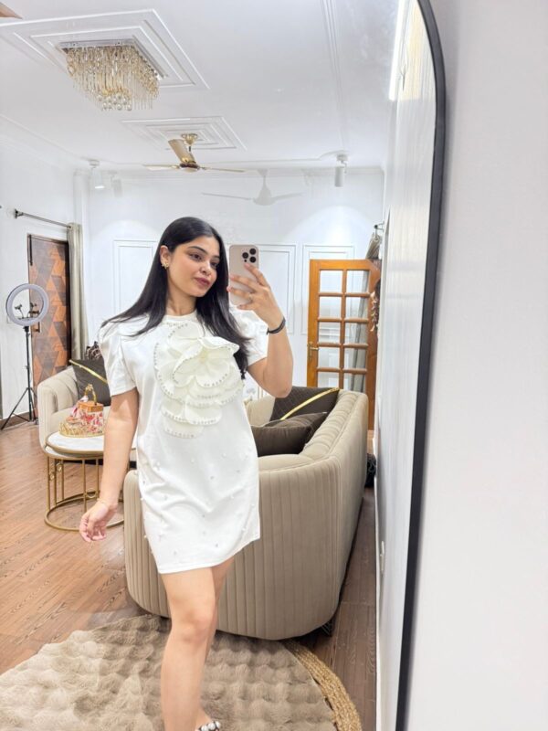 Embellished tshirt dress - Image 3