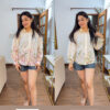 Floral thread work shirt - Image 9