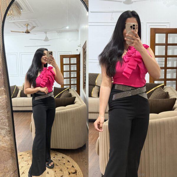 Highwaist bling trousers