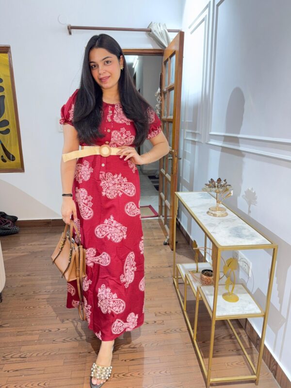 Ruhi belted dress - Image 9
