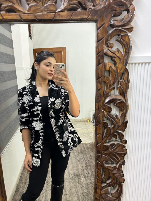 Sequin blazer