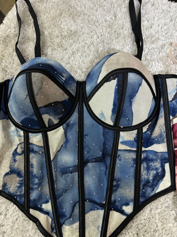 Printed bustier - Image 3