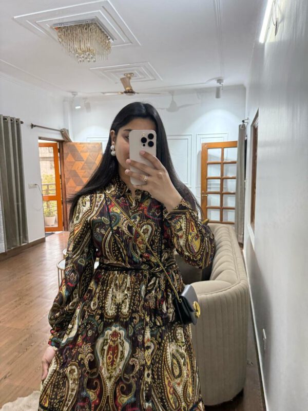 Coco printed dress - Image 4