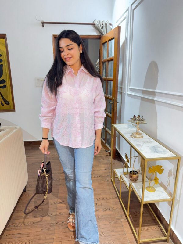 Jade embroidered shirt - Image 2