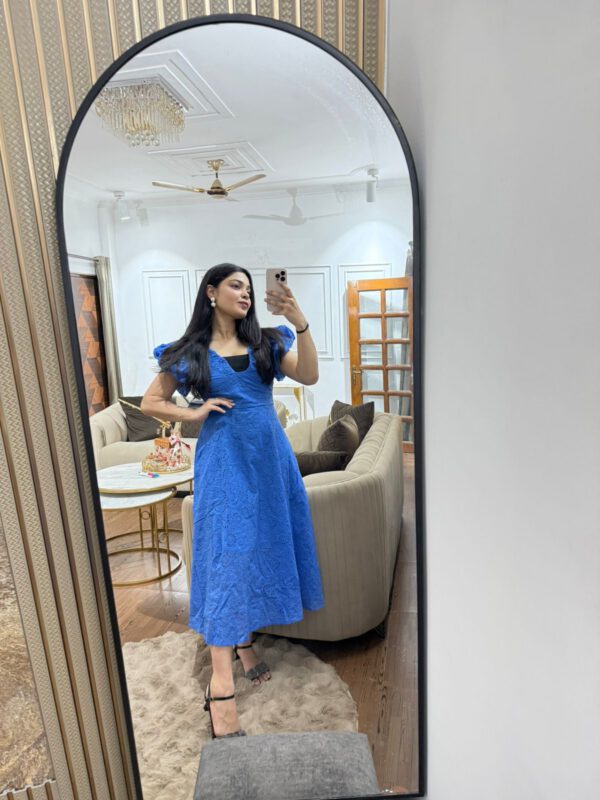 Laila schiffli dress