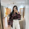 Highwaisted pants with belt - Image 5