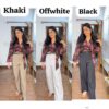 Highwaisted pants with belt - Image 10