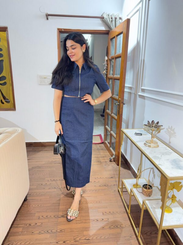 Denim skirt set - Image 2