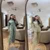 Burda embroidered coord