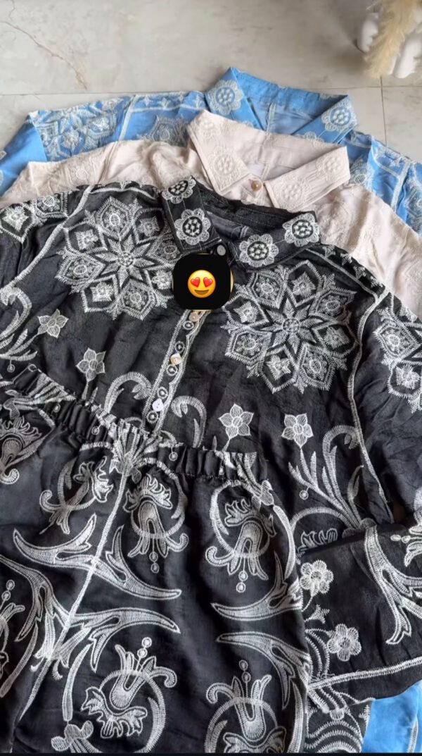 Mia imported embroidered coord set - Image 3