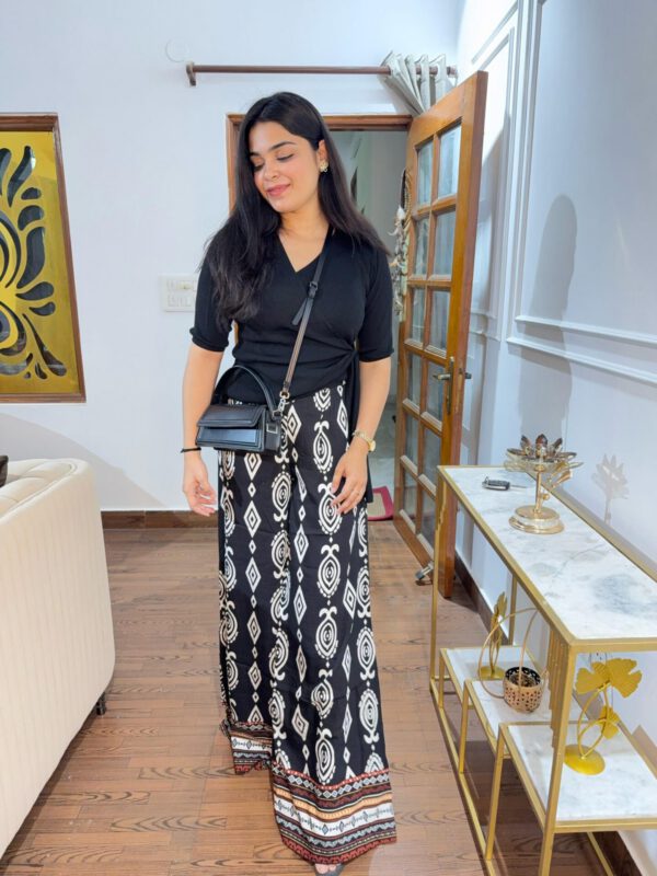 Highwaisted cotton pants - Image 5