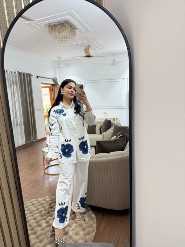 Orchid linen coord set - Image 3