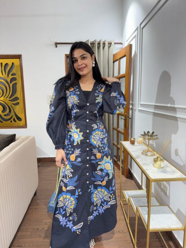 Flora cotton dress - Image 3