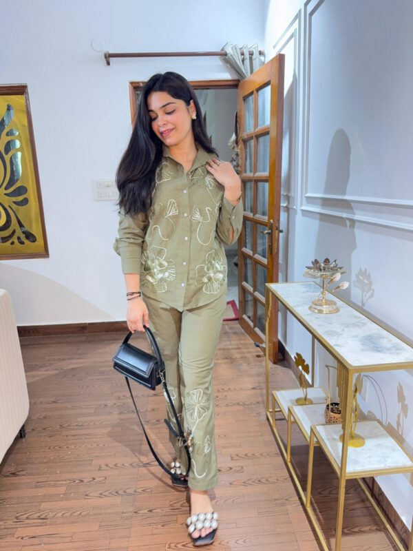 Rio embroidered coord set - Image 3