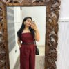 Tara corduroy tube jumpsuit - Image 2