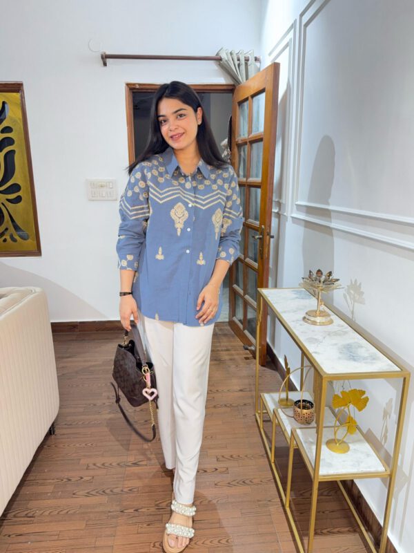 Baani thread work shirt - Image 4