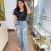 Dil embellished jeans