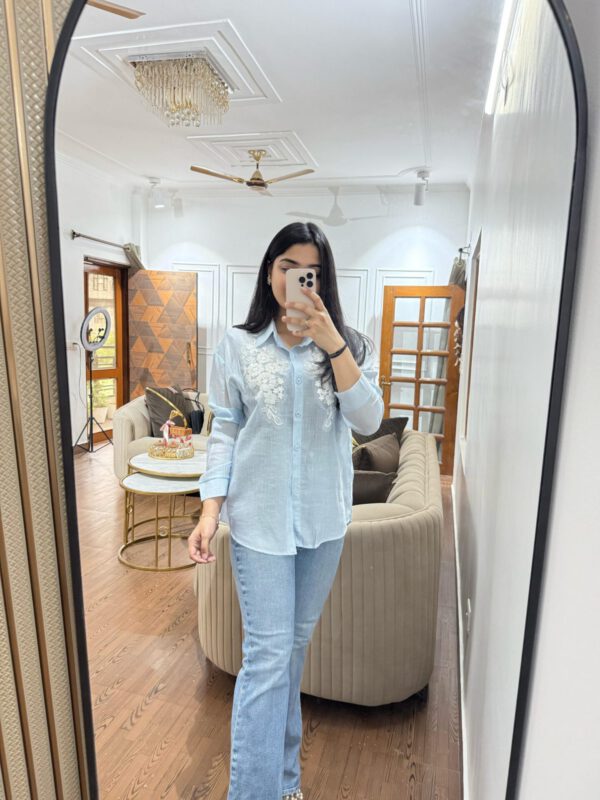 Nivi embroidered shirt - Image 5