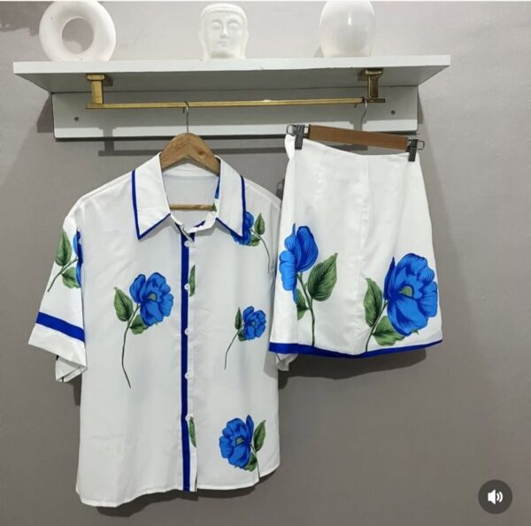 Cotton skirt set - Image 2