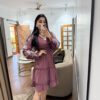 Embroidered tiered dress - Image 4