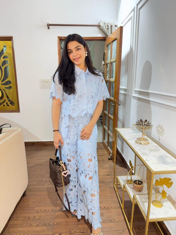 Aahana cutwork coord set - Image 2