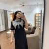 Denim collared dress - Image 2