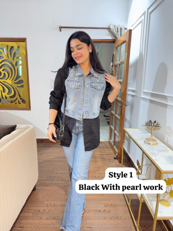 Mira denim top - Image 2
