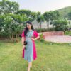 Denim candy dress