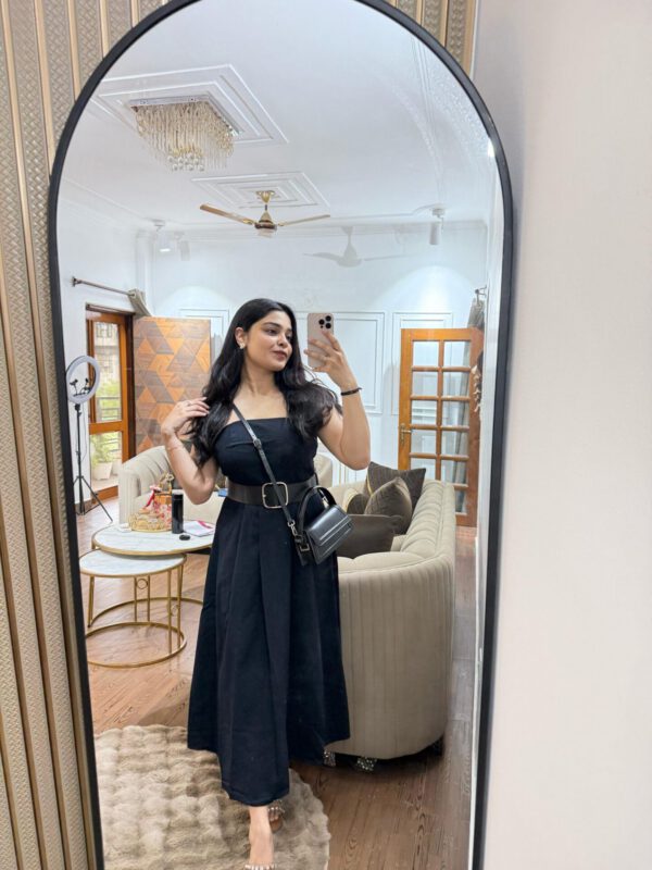 Tube pleated dress