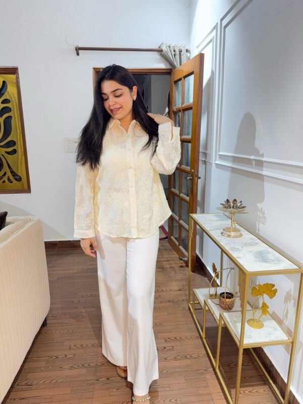 Jade embroidered shirt - Image 5
