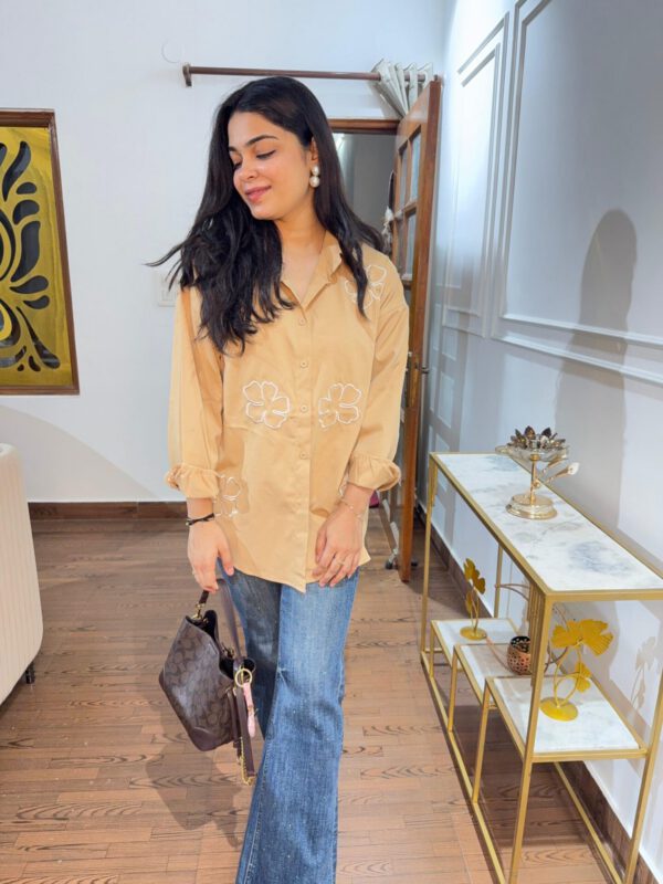 Myra small flower shirt - Image 2