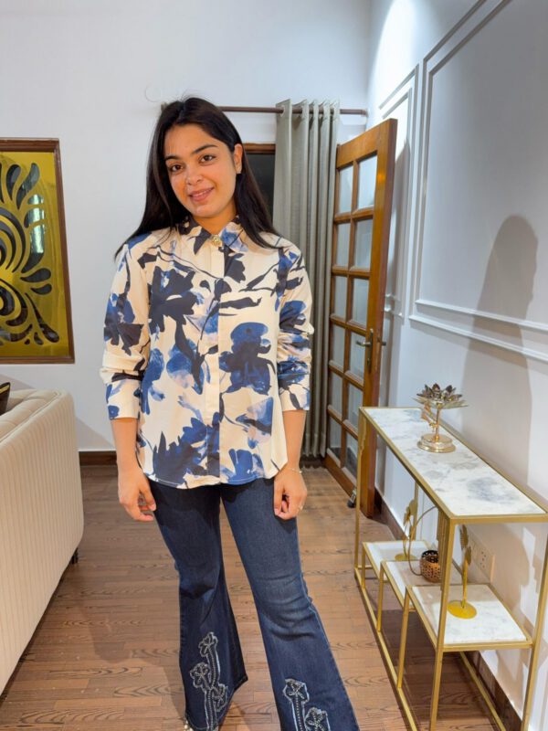 Kate satin shirt