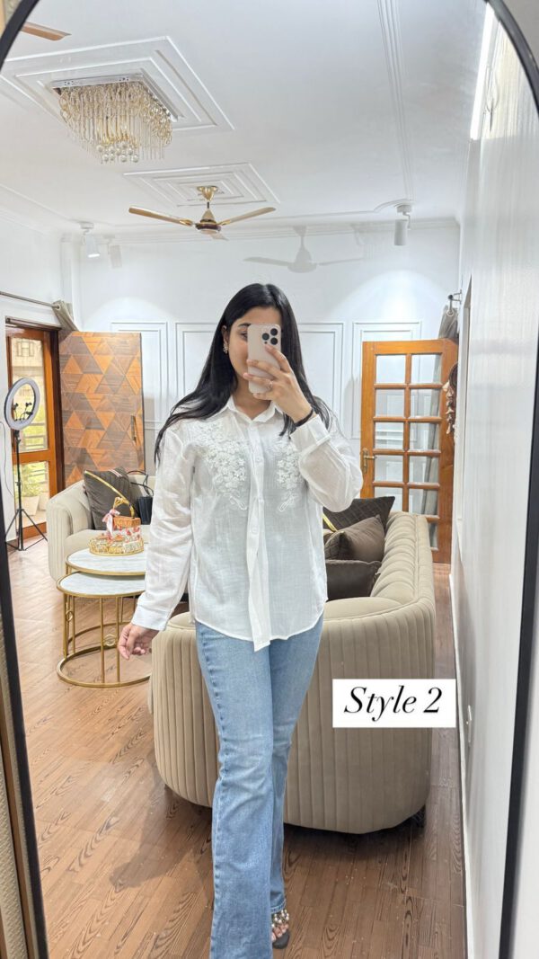 Nivi embroidered shirt - Image 3