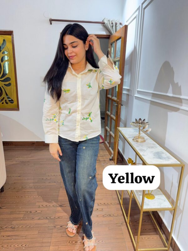 Amelia embroidered shirt - Image 3