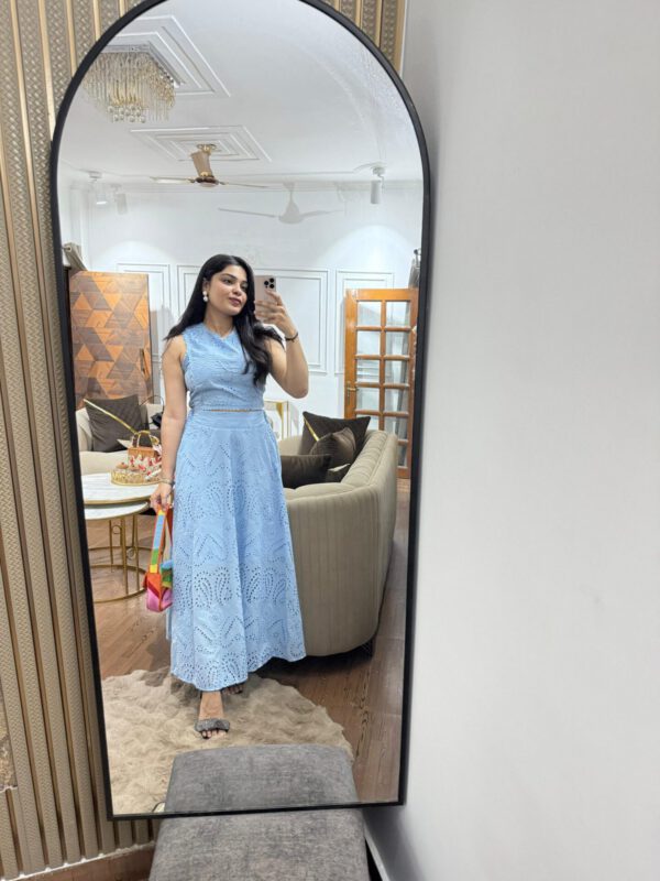 Daisy schiffli skirt set - Image 6