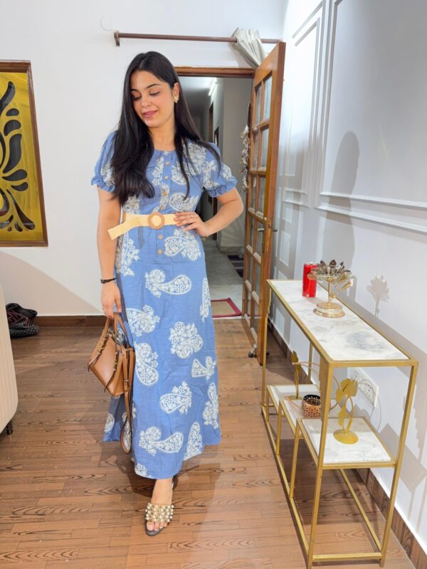 Ruhi belted dress