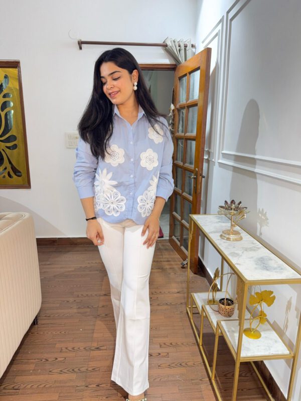 Flower patch shirt - Image 3