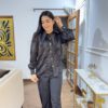 Satin embossed shirts - Image 4